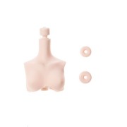 【23RP-F03-21】23cm女性　SBH-M用上胴＋首パーツ一式　ホワイティ